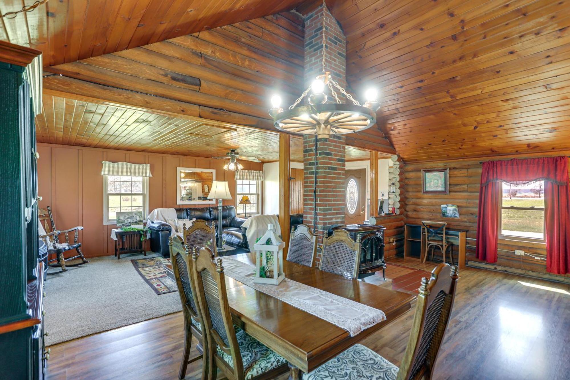 Quiet Shiloh Retreat With Spacious Yard And Fireplace! Buitenkant foto